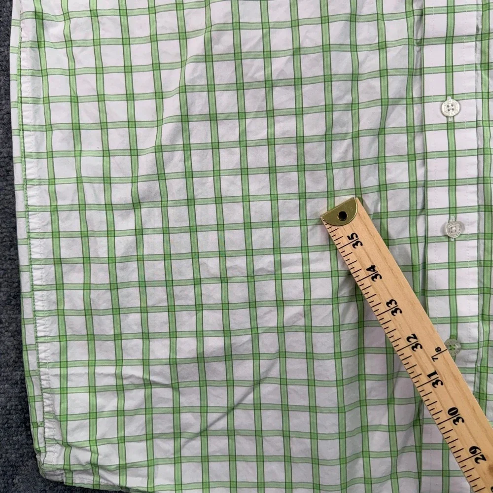 Cinch Shirt Mens Medium‎ Green Plaid Long Sleeve Button Down Western - Picture 5 of 12
